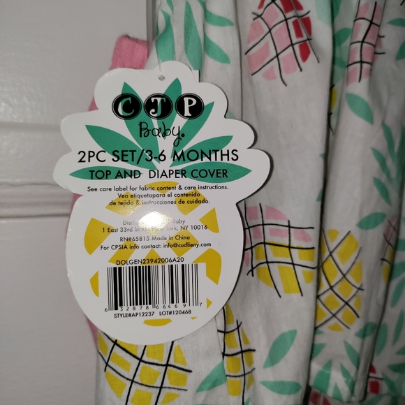 C J P baby 2pcs set size(3-6M) - Picture 3 of 4